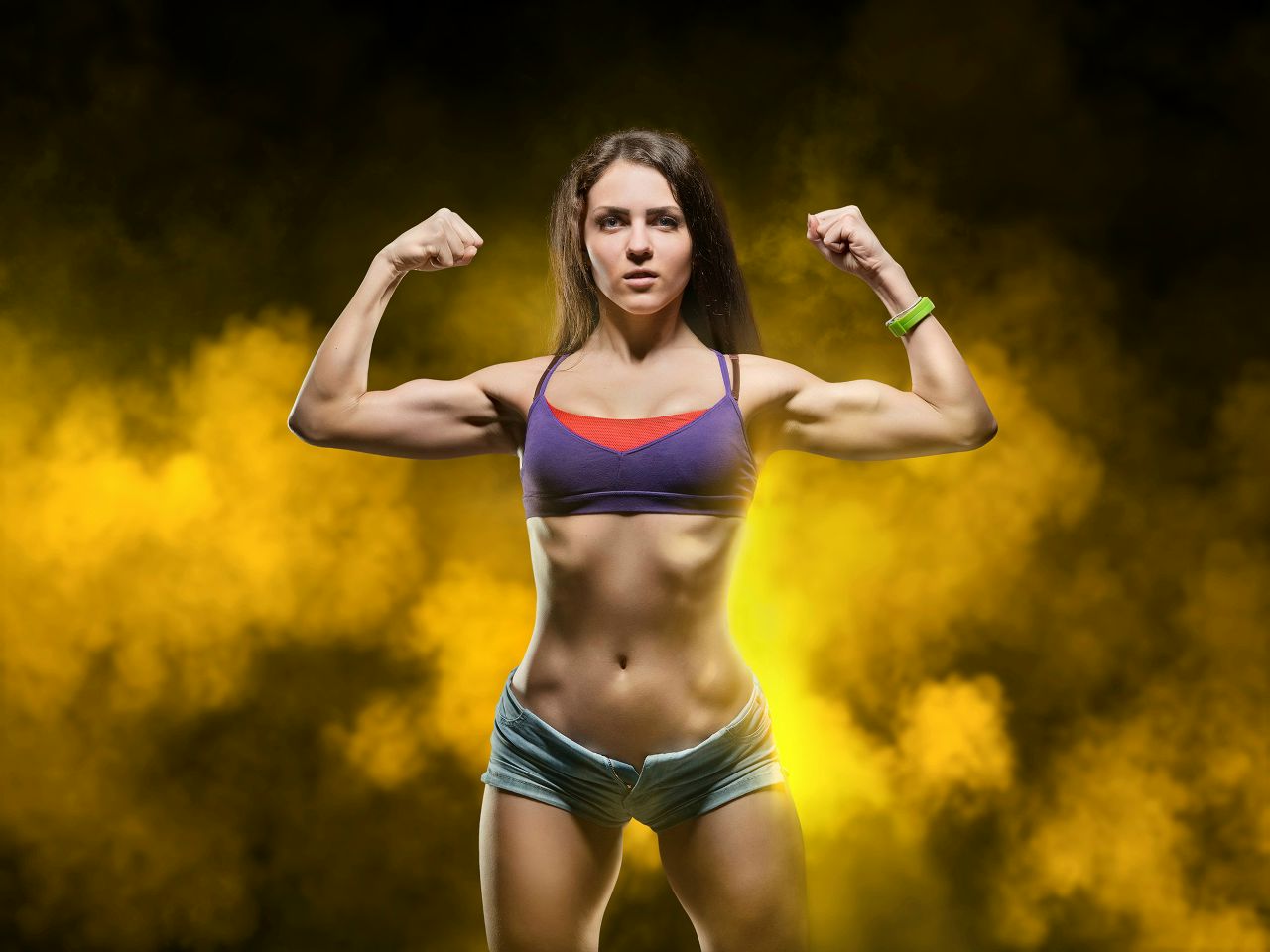 Athletic girls in Gujranwala